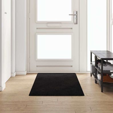 vidaXL Teppichläufer Schwarz 80 x 250 cm 100% Polypropylen Tuft