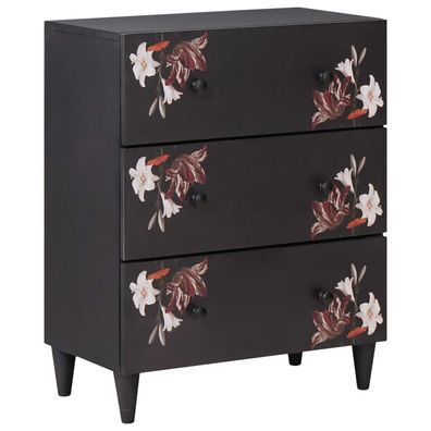 vidaXL Stauraumschränke Mehrfarbig 60 x 33,5 x 75 cm Massivholz Mango
