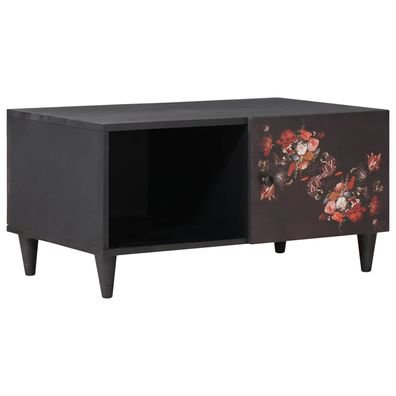 vidaXL Couchtisch Mehrfarbig 80 x 50 x 40 cm Massivholz Mango