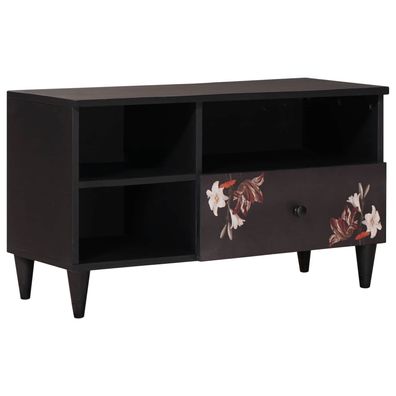vidaXL Stauraumschränke Mehrfarbig 80 x 33,5 x 46 cm Massivholz Mango