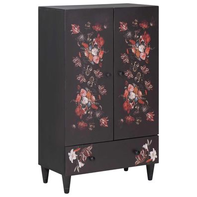 vidaXL Stauraumschränke Mehrfarbig 60 x 33,5 x 100 cm Massivholz Mango