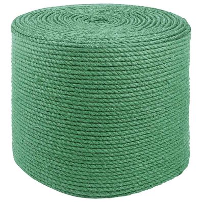 vidaXL Juteseil Grün 100% Tossa Jute