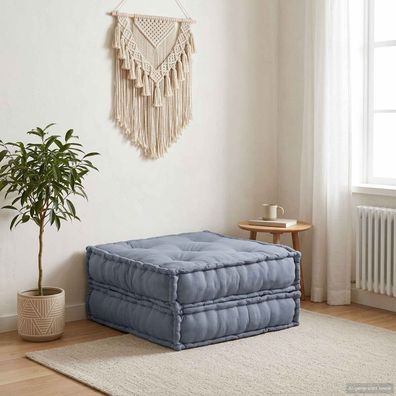 vidaXL Modulare Sofagarnitur Grau 70 x 70 x 36 cm Stoff