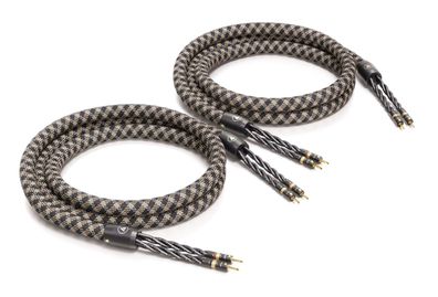 Viablue -SC-6 AIR- Referenz Lautsprecherkabel - Single-Wiring - Bananas T8 - Cobra