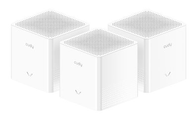 CUDY AC1200 Wi-Fi Mesh Solution M1200 3-Pack - Router - WLAN