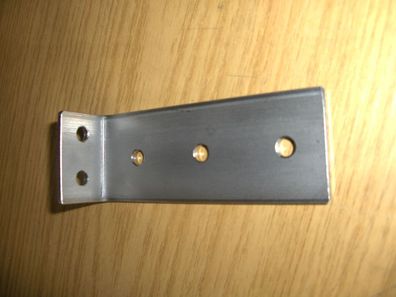 Edelstahl-Winkelverbinder V2A L-Winkel Schenkel 40 mm x 80 mm x 50 mm x 6,0mm 
