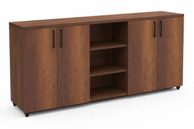 Sideboard Modernes Design Braun, Schwarz Minimalistisches Design