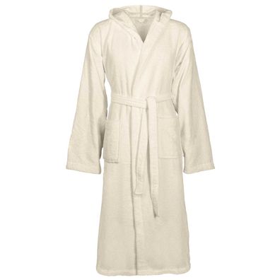vidaXL Bademantel KINN Creme M Baumwolle