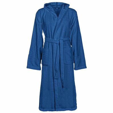 vidaXL Bademantel KINN Blau L Baumwolle