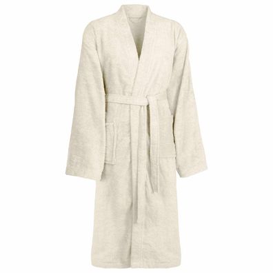 vidaXL Bademantel KINN Creme XL Baumwolle