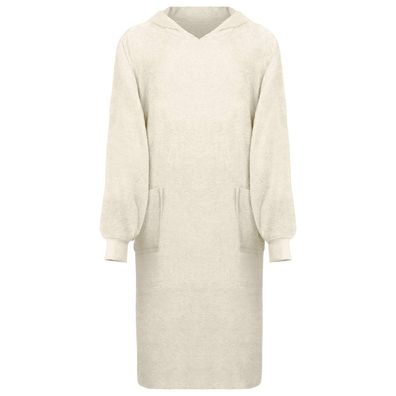vidaXL Decken-Hoodie KINN Creme XL Baumwolle