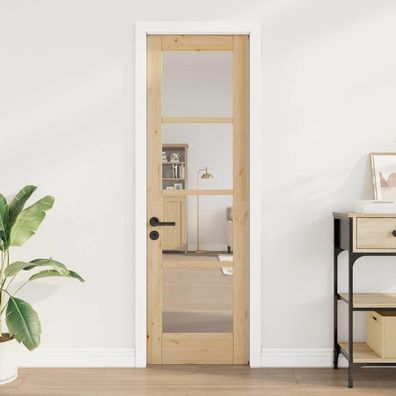 vidaXL Interior Tür ORKDAL Braun 61 x 198,5 cm