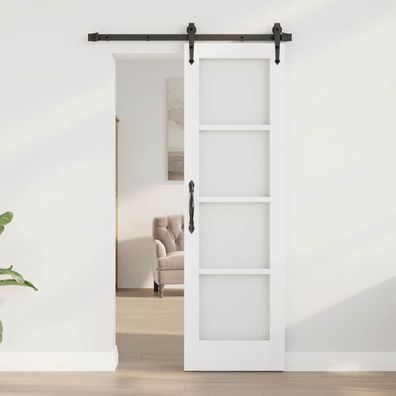 vidaXL Interior Tür ORKDAL Weiß grundiert 61 x 198,5 cm