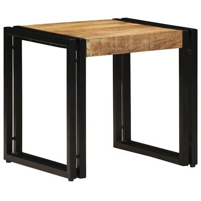 vidaXL Couchtisch Braun 40 x 40 x 38 cm Massivholz Mango