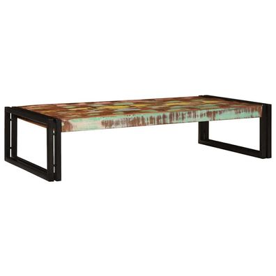 vidaXL Badregal für Mehrfarbig 100 x 50 x 23 cm Massives Altholz