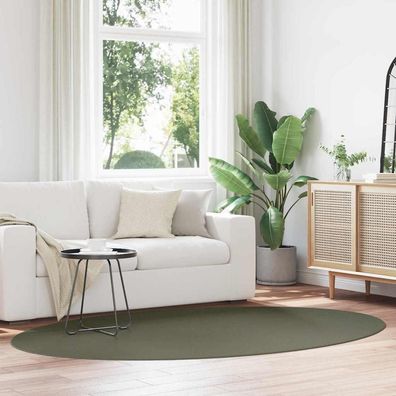 vidaXL Bereichsteppiche HUARTE Waldgrün 160 x 230 cm 100 %Polyester
