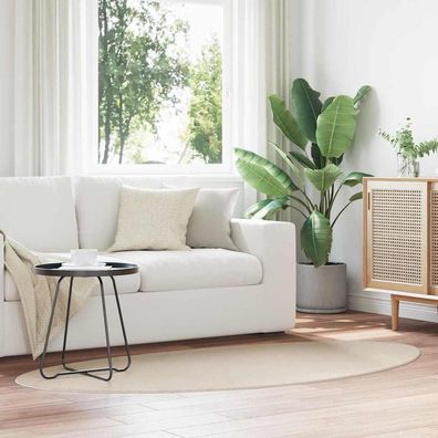 vidaXL Bereichsteppiche HUARTE Beige 100 x 200 cm Polyester