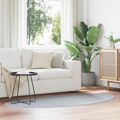 vidaXL Bereichsteppiche HUARTE Grau 100 x 200 cm Polyester