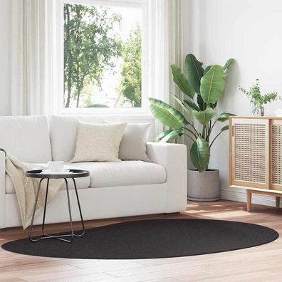 vidaXL Bereichsteppiche HUARTE Schwarz 140 x 200 cm Polyester