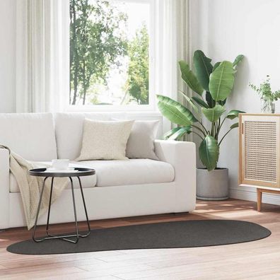 vidaXL Bereichsteppiche HUARTE Anthrazit 100 x 200 cm Polyester