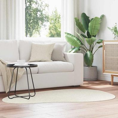 vidaXL Bereichsteppiche HUARTE Creme 120 x 170 cm Polyester