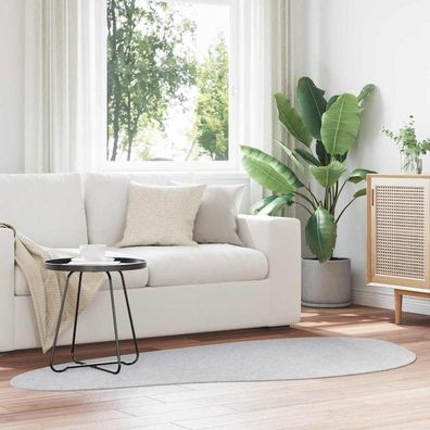 vidaXL Bereichsteppiche HUARTE Grau 100 x 200 cm Polyester