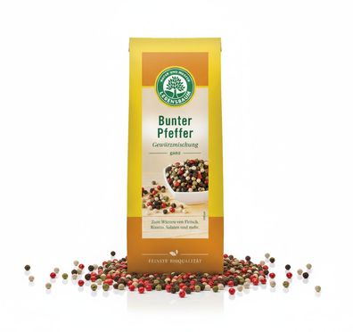 Lebensbaum Bio Pfeffer Mix bunt ganz - 50g