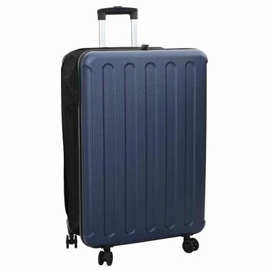 vidaXL Koffer mit Schloss Dunkelblau 50 x 30 x 76 cm ABS Kunststoff