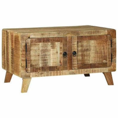 vidaXL Couchtisch Braun 80 x 54 x 45 cm Massivholz Mango
