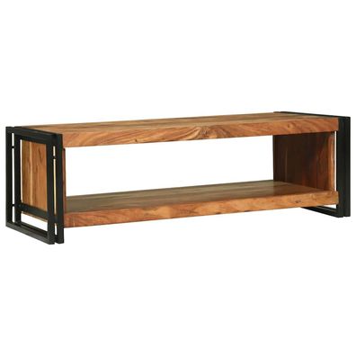 vidaXL Couchtisch Braun 120 x 50 x 38 cm Massivholz Akazie
