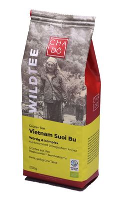3x Cha Dô Ökonomie Vietnam Grüntee Suoi Bu WFTO 200g