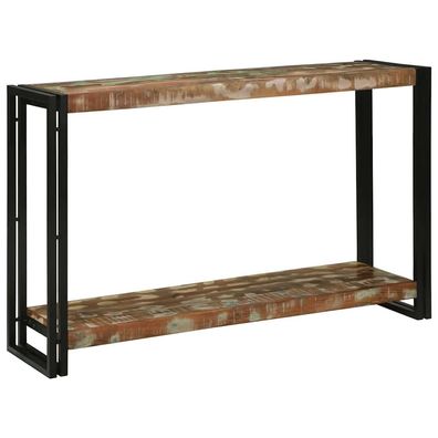 vidaXL Konsolentisch 120 x 33 x 75 cm Massives upgecyceltes Holz