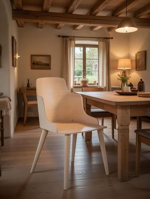 Holzstuhl im modernen Stil für eine komfortable Sitzgelegenheit