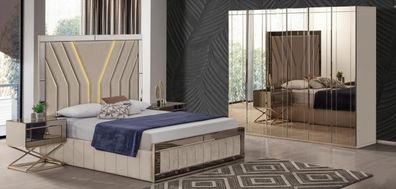 Exklusives 4-teiliges Schlafzimmer-Set mit zeitlosem Design