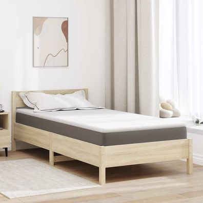 vidaXL Matratzentopper aus Memory-Schaum 90 x 190 cm Thick Weich Weiß