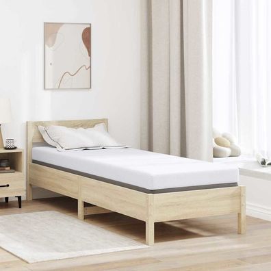 vidaXL Matratzentopper aus Memory-Schaum 80 x 200 cm Thick Weich Weiß