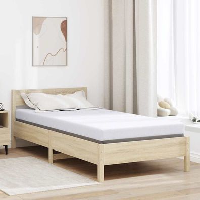 vidaXL Matratzentopper aus Memory-Schaum 90 x 200 cm Thick Weich Weiß