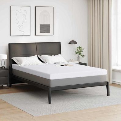 vidaXL Matratzentopper aus Memory-Schaum 140 x 200 cm Thick Weich Weiß