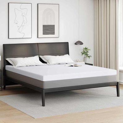 vidaXL Matratzentopper aus Memory-Schaum 180 x 200 cm Thick Weich Weiß