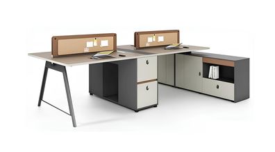 Moderner Schreibtisch für Vier Personen Moderner Tisch Designer Büromöbel
