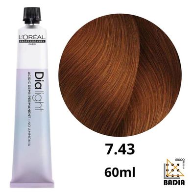 DIA LIGHT Gelcreme ohne Ammoniaksäure #7 .43 60 ml
