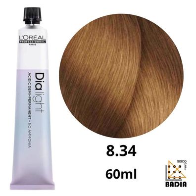 DIA LIGHT Säuregelcreme ohne Ammoniak #8 .34 60 ml