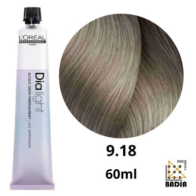 DIA LIGHT Gelcreme ohne Ammoniaksäure #9 .18 60 ml