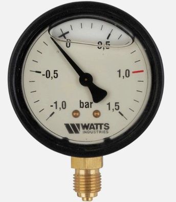 Vakuum Manometer Güllefass 1/4" mit Glyzerin -1 bis 1,5Bar Gülletechnik ?AKTION?