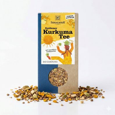 Sonnentor Bio Goldener Kurkuma Tee lose 120g