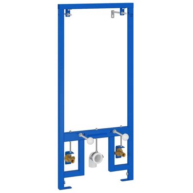 vidaXL Wandhalterung für Bidet-System Blau 50 x 3 x 112 cm