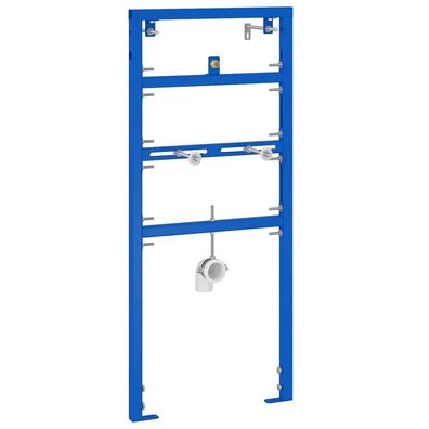 vidaXL Wandhalterung für Urinalsystem Blau 50 x 3 x 112 cm