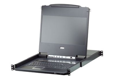 ATEN CL6708MW - KVM-Konsole mit KVM-Switch - 8 Anschlüsse - USB - Englisch - Großbrit