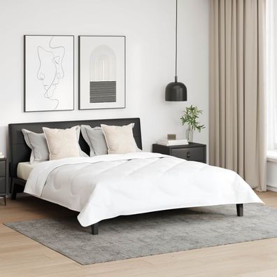 vidaXL Kopfkissen mit Kissen 2 pcs Weiß 50 x 50 cm Baumwolle
