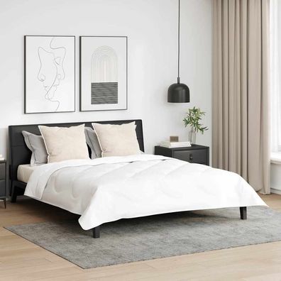 vidaXL Kopfkissen 2 pcs Weiß 80 x 80 x 40 cm Baumwolle und Polyester